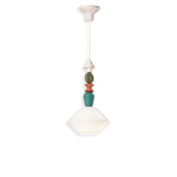 LARIAT CERAMICZNA LAMPA WISZĄCA     C2710 BLT   FERROLUCE